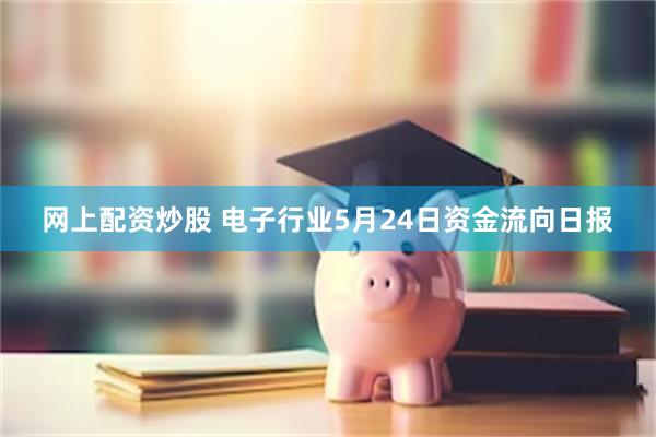 网上配资炒股 电子行业5月24日资金流向日报