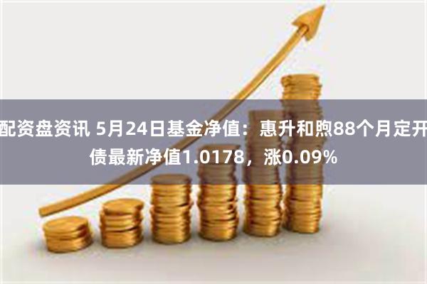 配资盘资讯 5月24日基金净值：惠升和煦88个月定开债最新净值1.0178，涨0.09%