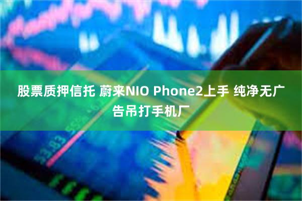 股票质押信托 蔚来NIO Phone2上手 纯净无广告吊打手机厂