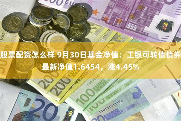 股票配资怎么样 9月30日基金净值：工银可转债债券最新净值1.6454，涨4.45%